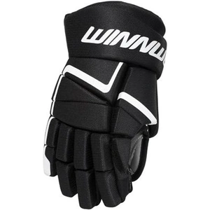 Winnwell Amp500 Knit Black Hockey Gloves Senior