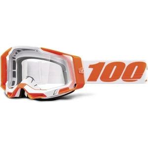 100 Percent Racecraft 2 MTB Goggles Orange/Clear Lens