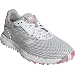Adidas Womens S2G SL Golf Shoes - Grey3/White/Pink - UK5
