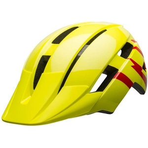 Bell Sidetrack II Youth Helmet Strike Gloss Hi-Vis/Red