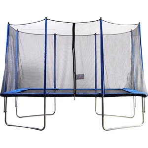Big Air Bounce 7x11ft Rectangular Trampoline with Safety Enclosure