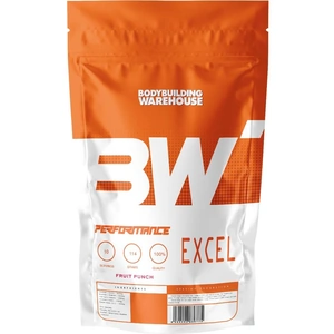 Performance Excel BCAA Powder - Fruit Punch (30 Servings) Branch Chain Amino Acids Bodybuilding Warehouse