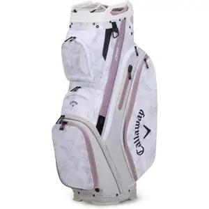 Callaway Cart Golf Bag Org 14 Wht Trpcl/Rose/Slv
