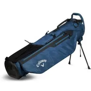 Callaway Par 3 HD Waterproof Golf Pencil Stand Bag - Navy Houndstooth