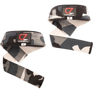 COREZONE Weightlifting Gym Straps with Wrist Support-Camo