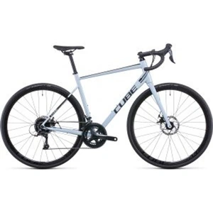 Cube Attain Pro Road Bike - 2022, Black/grey