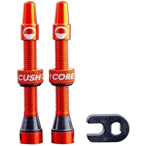 Cushcore Tubeless Air Valves 44mm Orange
