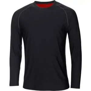 Galvin Green Elmo Crew Neck Thermal Golf Base Layer - Black/Red