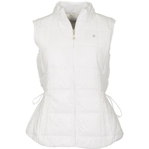 Green Lamb JANET QUILTED GILET WHITE - 14
