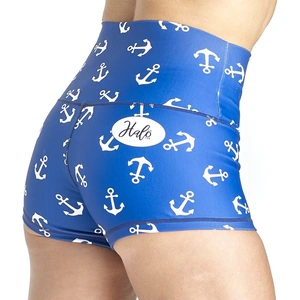Halo Ships Ahoy High Rise Roll Down Booty Shorts