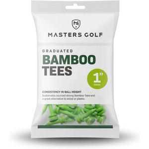 Masters Bamboo Graduated Tees 1in Bag 25 Lime