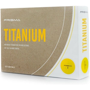 Masters Prisma Titanium Ball Box 12 - Yellow