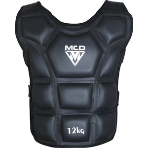 MCD Weighted Vest 8kg 12kg 20kg Black 12Kg