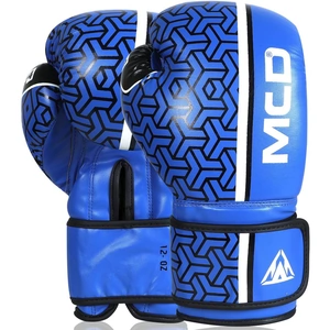 MCD T4 Boxing Gloves Blue 16oz