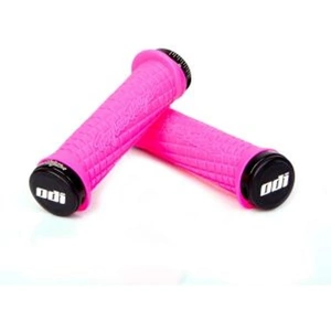 ODI Troy Lee Designs Lock-On Handlebar Grips - Pink / Black