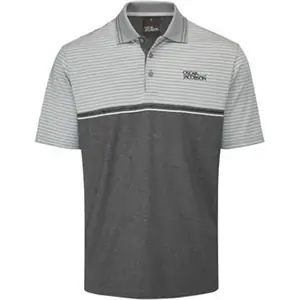 Oscar Jacobson Whitby Golf Polo Shirt - Lunar Grey