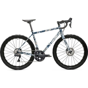 PCS, Objects In Motion - Titanium Road Bike, Medium / Blue Camo / Shimano Ultegra R8170 12 Speed Di2 - Hoopdriver Tooth and Nail carbon wheels