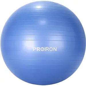 PROIRON 65cm Anti-Burst Blue Swiss Yoga Exercise Ball