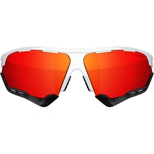 Scicon Aerocomfort XL Road Sunglasses - White Gloss - Multilaser Red