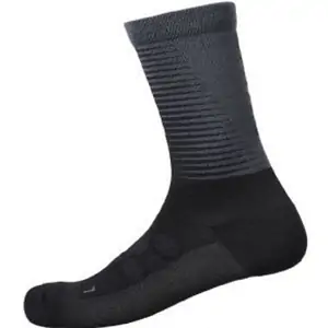 Shimano S-phyre Merino Socks Large - Black/Grey