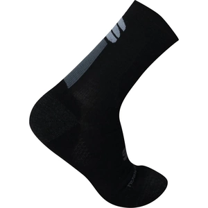 Sportful Merino Wool 18 Socks - S-M - Black/Anthracite