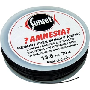 Sunset Amnesia Black Monofilament - 50lb 50m