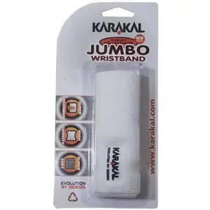 Sweatband Karakal Logo Jumbo Wristband