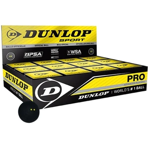 Sweatband Dunlop Pro Squash Balls - 1 dozen