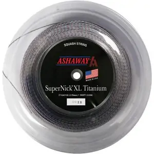 Sweatband Ashaway Supernick XL Titanium Squash String - 110m reel