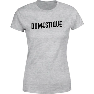 The Broom Wagon Domestique Women's T-Shirt - Grey - M - Grey