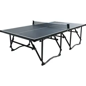Walker & Simpson Smash Full Size 4 Piece Table Tennis Table - Black